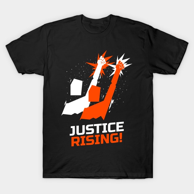 Rising Justice T-Shirt by Phillie717